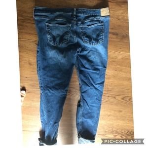 Hollister cropped jeans